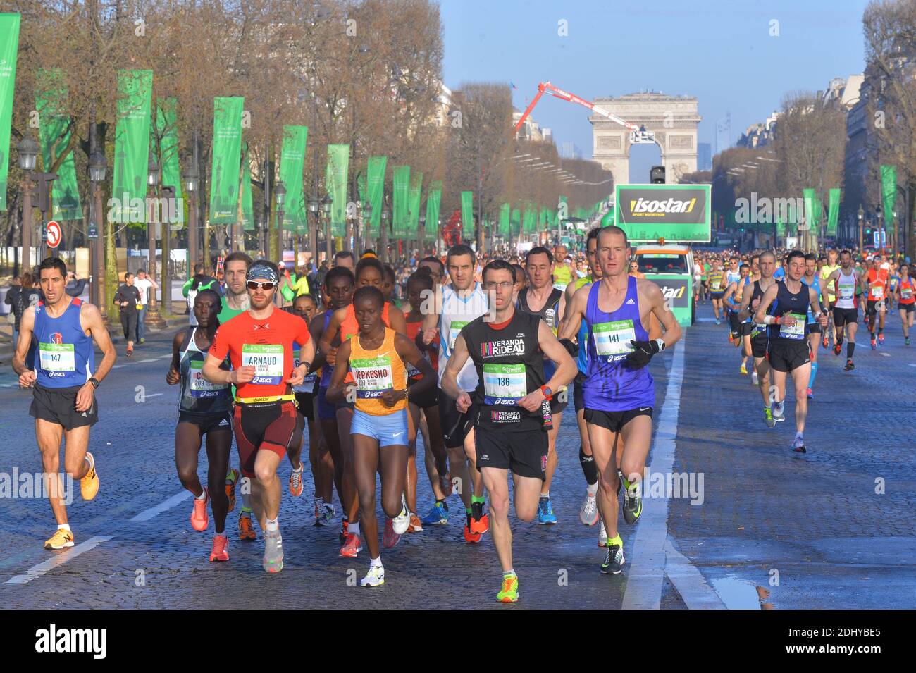 Paris Marathon Champs High Resolution Stock Photography and Images - Alamy