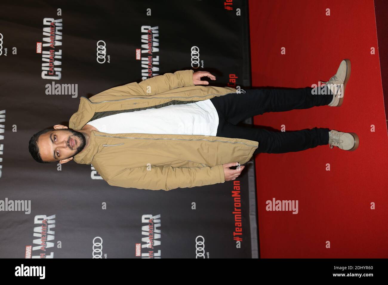 Jhon Rachid at the Captain America: Civil War premiere held at Le Grand ...