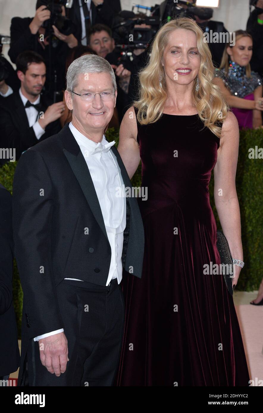 Tim Cook attends the Manus x Machina: Fashion in an Age of Technology ...