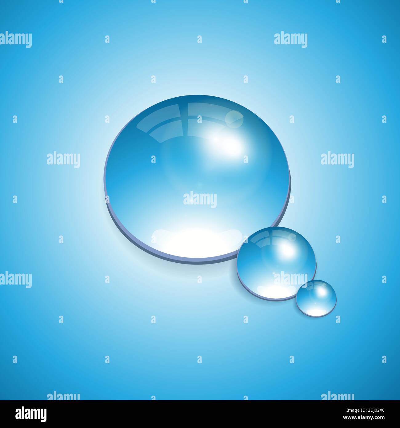 Water drop vector Stock Vector