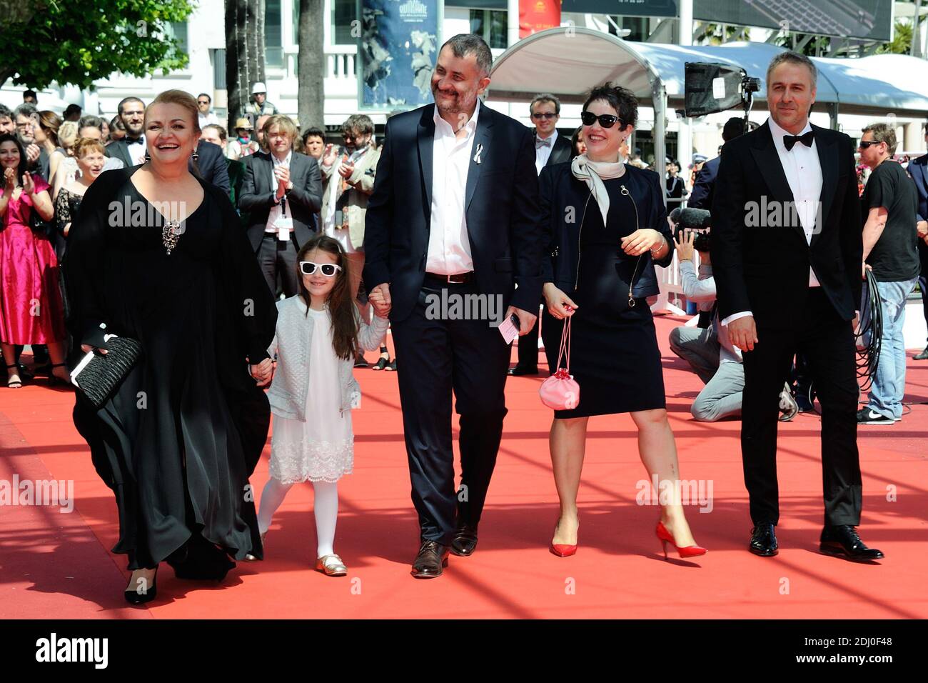 Cristi Puiu, Zoe Puiu, Anca Puiu, Dana Dogaru and Mimi Branescu attending the 'Sieranevada' Screening at the Palais Des Festivals in Cannes, France on May 12, 2016, as part of the 69th Cannes Film Festival. Photo by Aurore Marechal/ABACAPRESS.COM Stock Photo