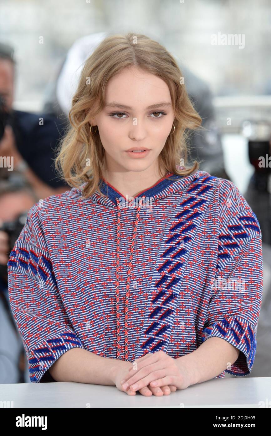 Lily-Rose Depp attending the La Danseuse Photocall at the Palais Des ...