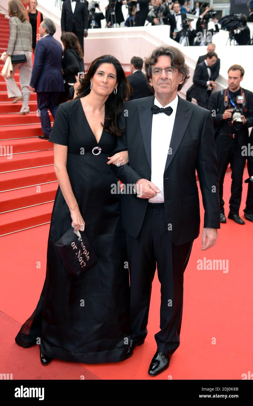 Luc Ferry and wife Marie Caroline Ferry arrive for the screening of 'The BFG' as part of 69th Cannes Film Festival, in Cannes, France on May 14, 2016. Photo Ammar Abd Rabbo/ABACAPRESS.COM Stock Photo