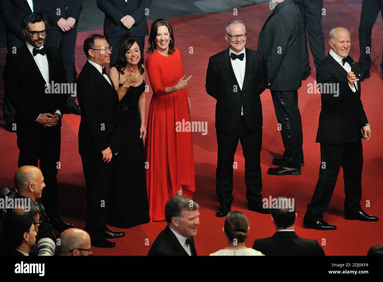 Jemaine Clement, Kristie Macosko, Kathleen Kennedy, Thierry Fremaux and