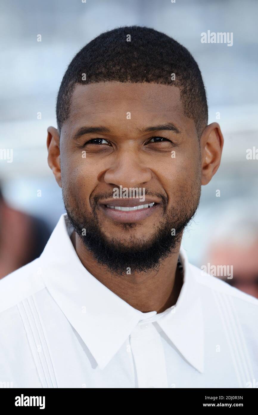 Usher Raymond IV attending the 'Hands of Stone' Photocall at the Palais Des Festivals in Cannes