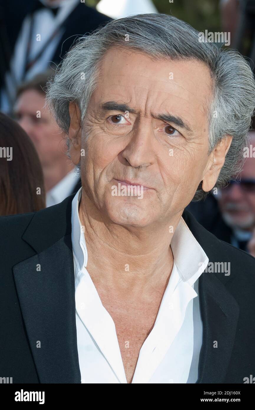 Bernard-Henri Levy arriving on the red carpet of 'The last face ...
