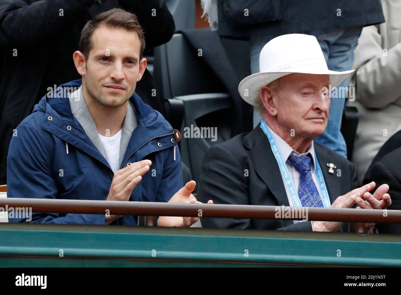 Olympic Pole Vault champion Renaud Lavillenie and tennis legend Rod