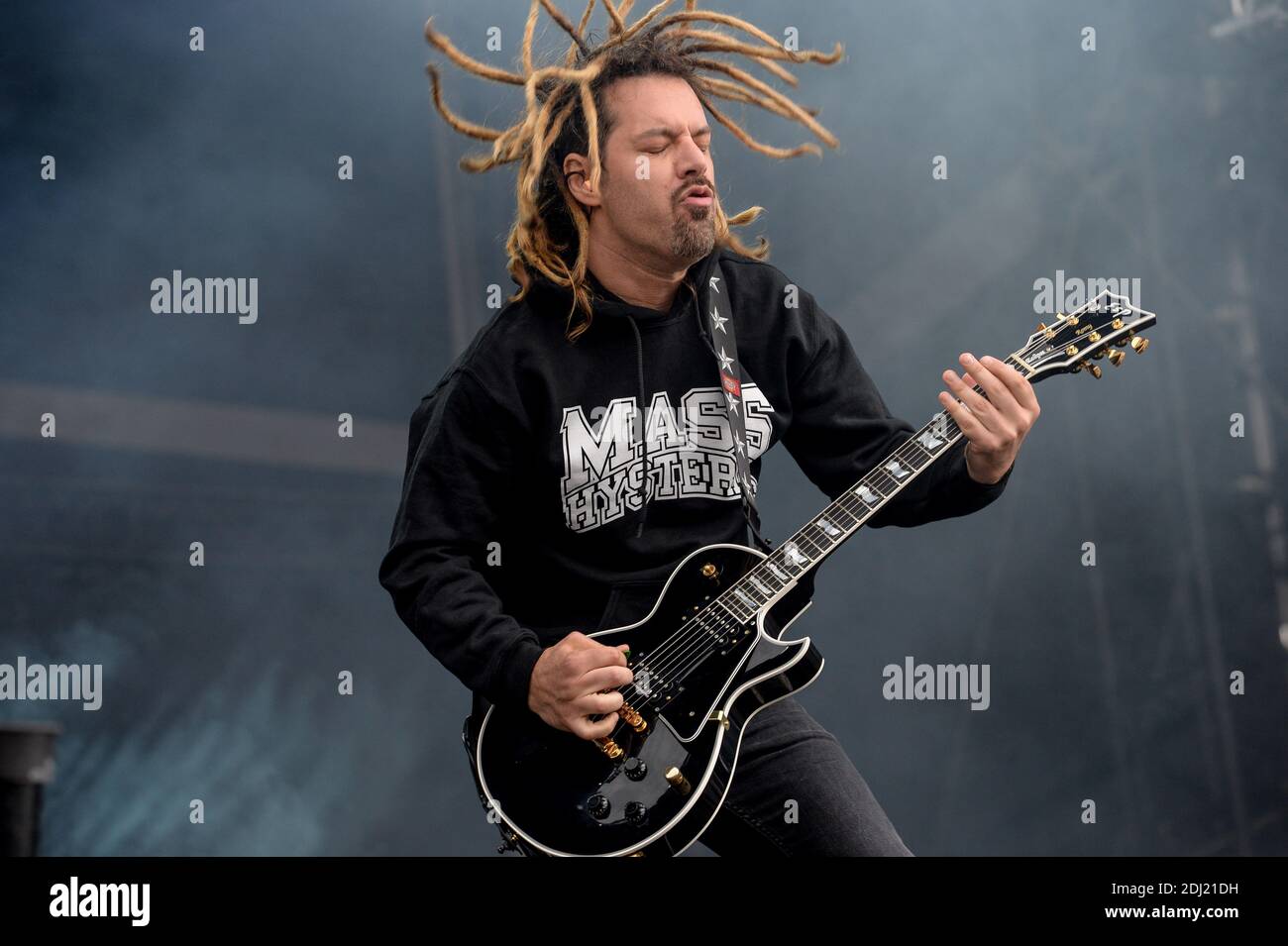 Mass Hysteria performing live during the 1st edition of the Download  Festival in Paris, France on June 11th 2016. Photo Julien  Reynaud/APS-Medias/ABACAPRESS.COM Stock Photo - Alamy