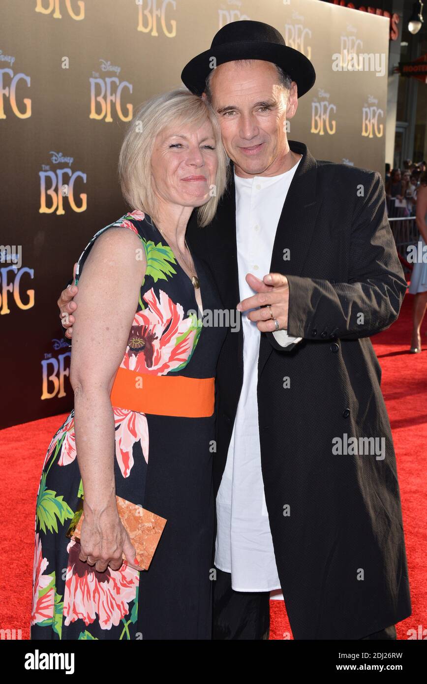 Mark Rylance attends Disneys The BFG premiere at the El Capitan Theatre ...