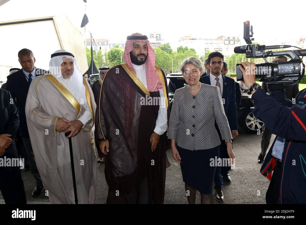 Saudi deputy crown prince mohammed hi-res stock photography