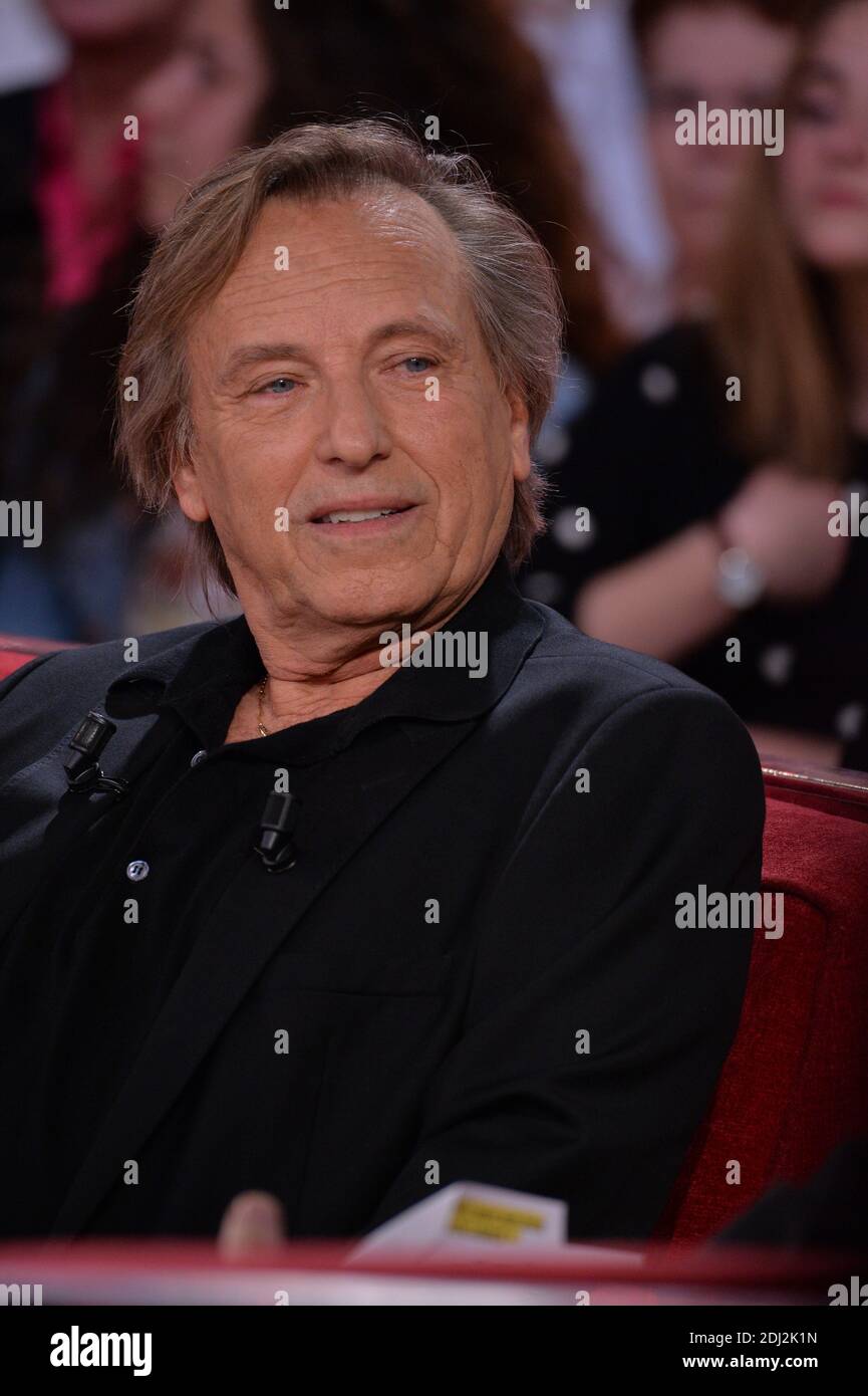 Alexandre Arcady A the taping of Vivement Dimanche in Paris, France ...