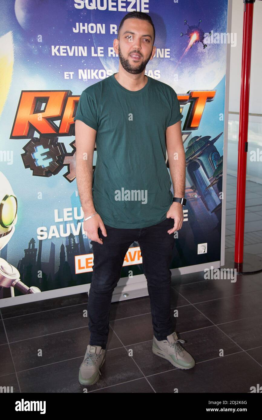 JHON RACHID - AVANT-PREMIERE DU FILM 'RATCHET ET CLANK' AU MK2 ...