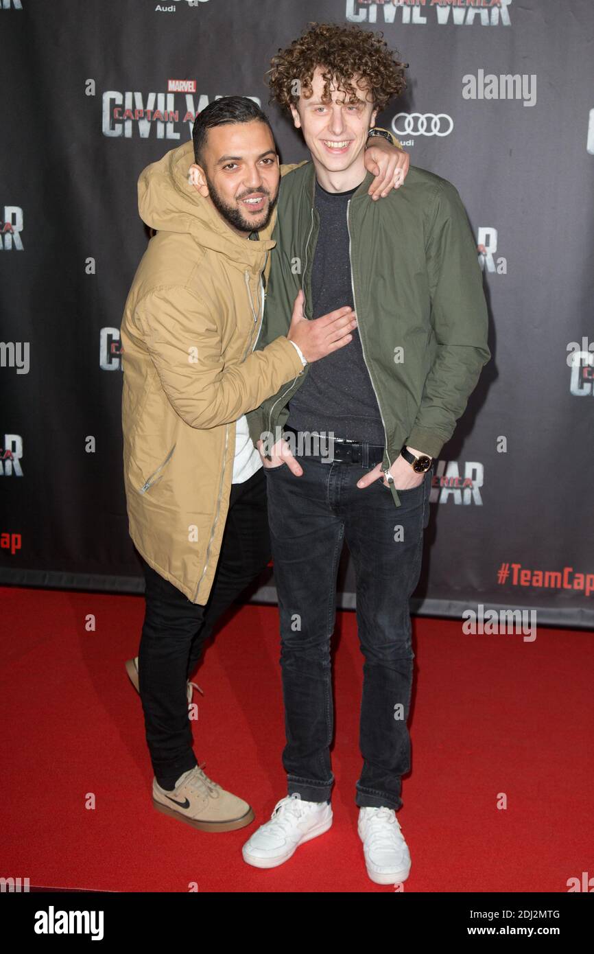 JHON RACHID (YOUTUBER), NORMAN THAVAUD (YOUTUBER) - PREMIERE DU FILM ...