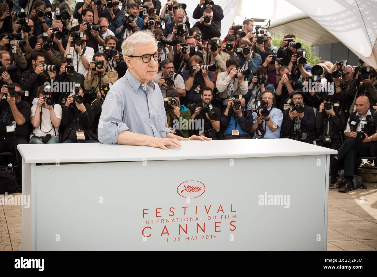 11/06/2016 - CANNES, FRANCE - WOODY ALLEN - 69EME FESTIVAL DE CANNES - PHOTOCALL 'CAFE SOCIETY' Photo by Nasser Berzane/ABACAPRESS.COM Stock Photo