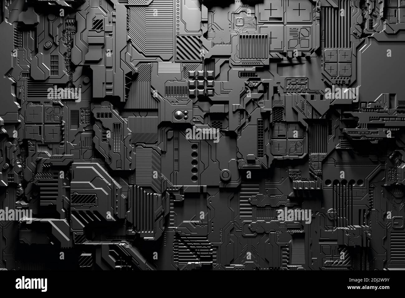 3d illustration of a realistic model of a robot or cyber armor. Close-up  equipment for mining crypto-bitcoin; ether. Video cards; motherboards Stock  Photo - Alamy