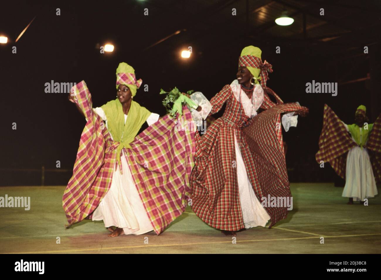 1990s Trinidad and Tobago Hertiage Festival, Caribbean dancers