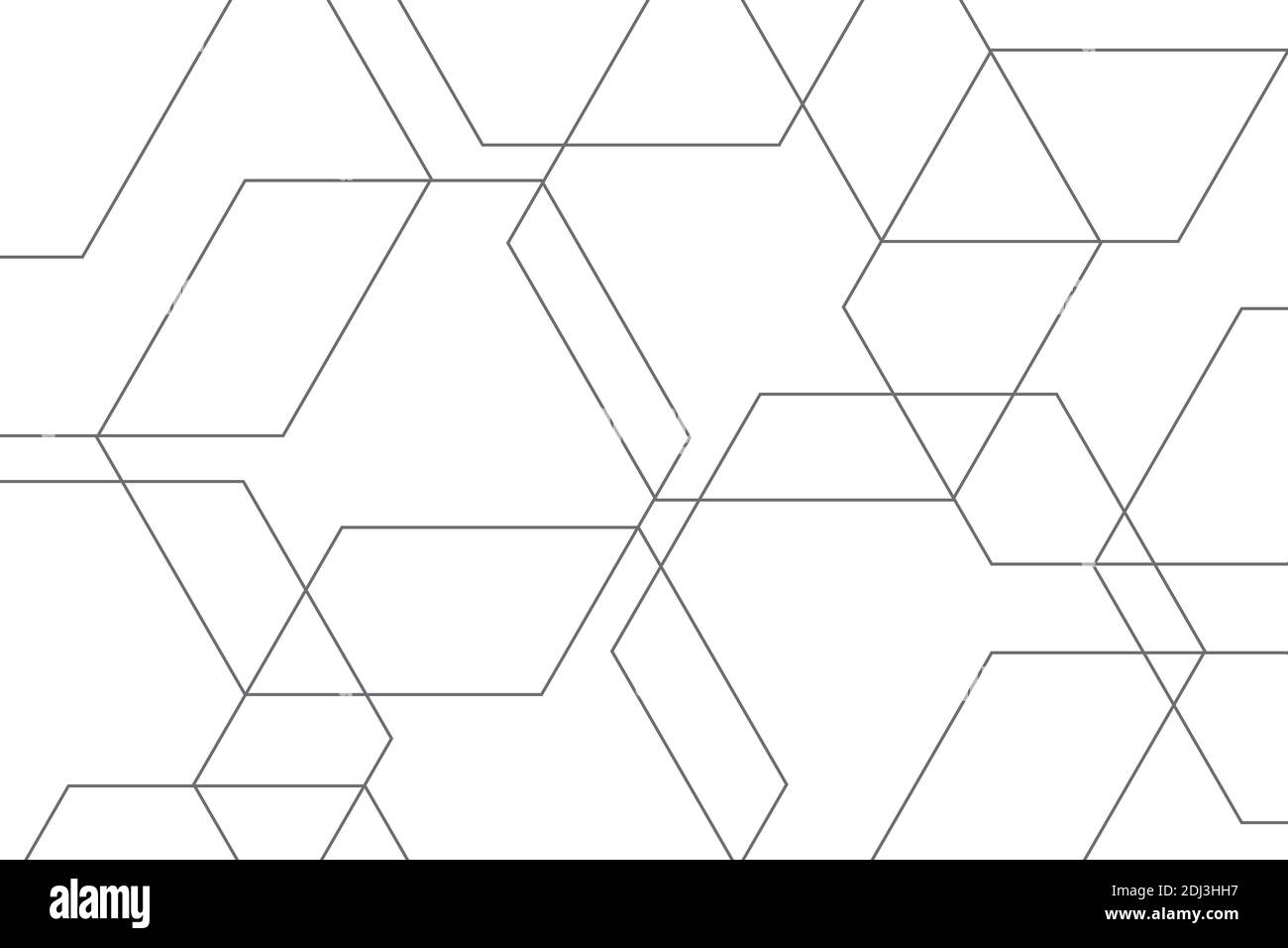 Abstract background pattern made with lines forming hexagon shapes ...
