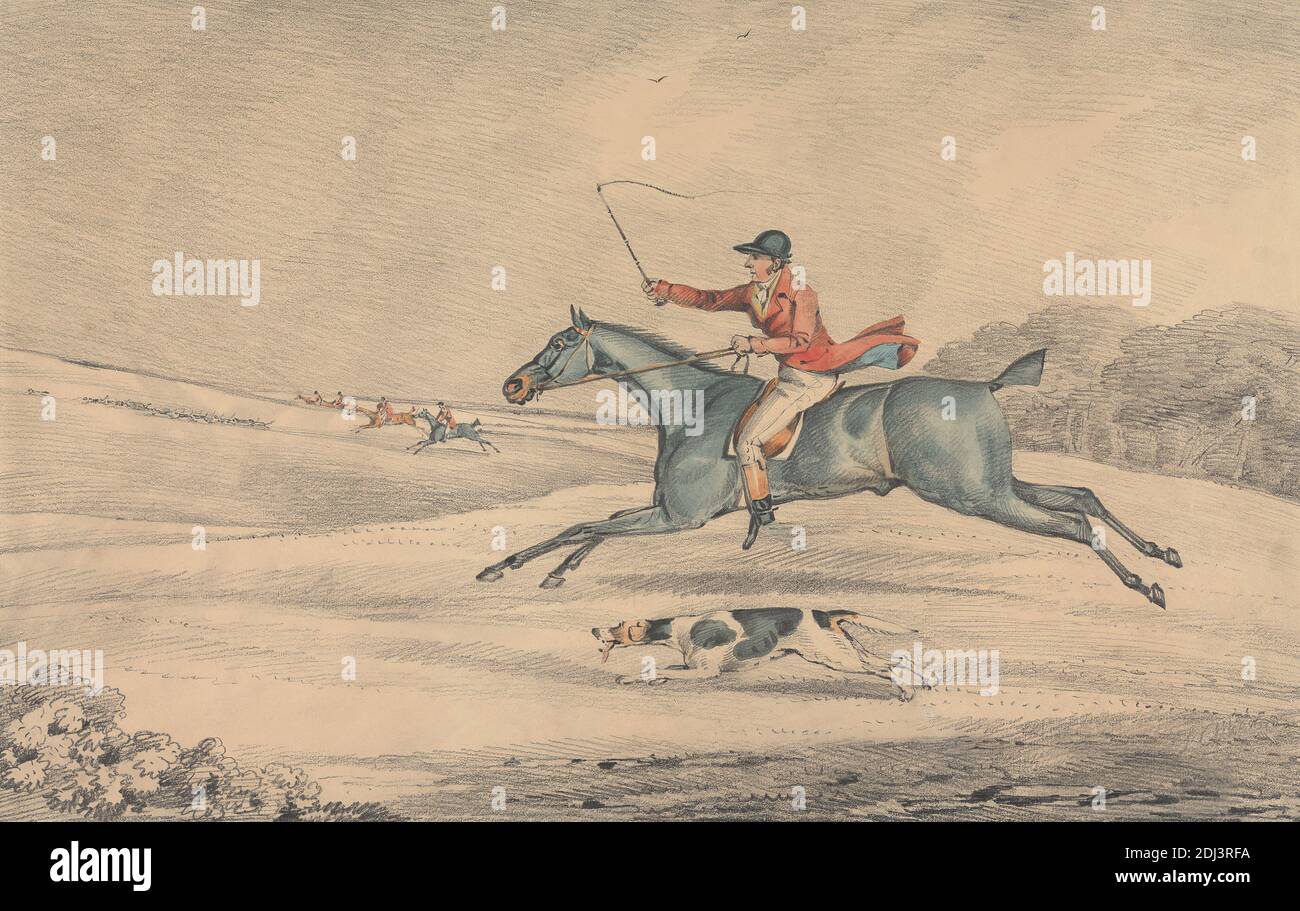 Horseback with hound whip hires stock photography and images Alamy