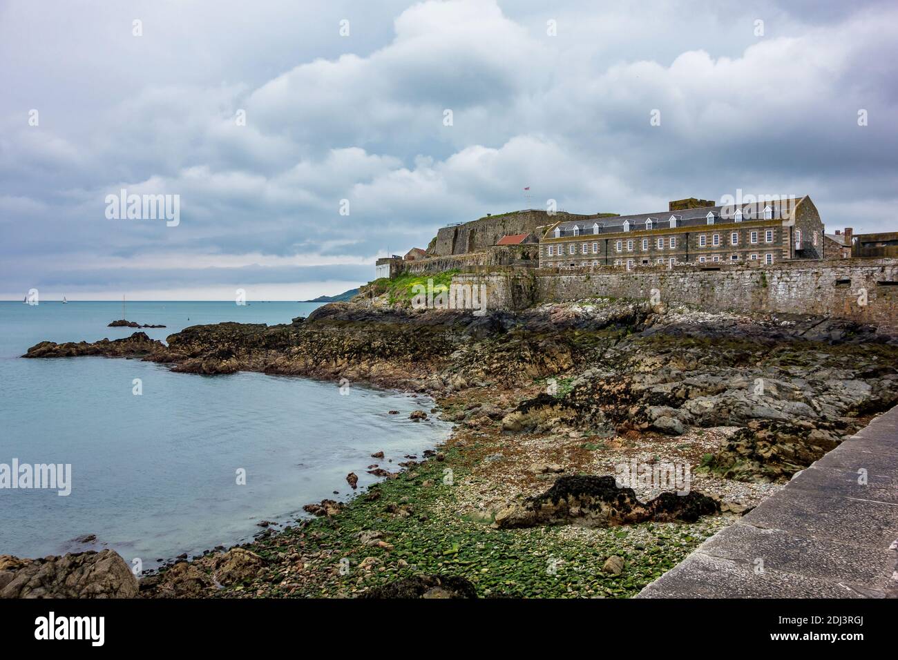 Castle has guarded Saint Peter Port and harbor for 800 years