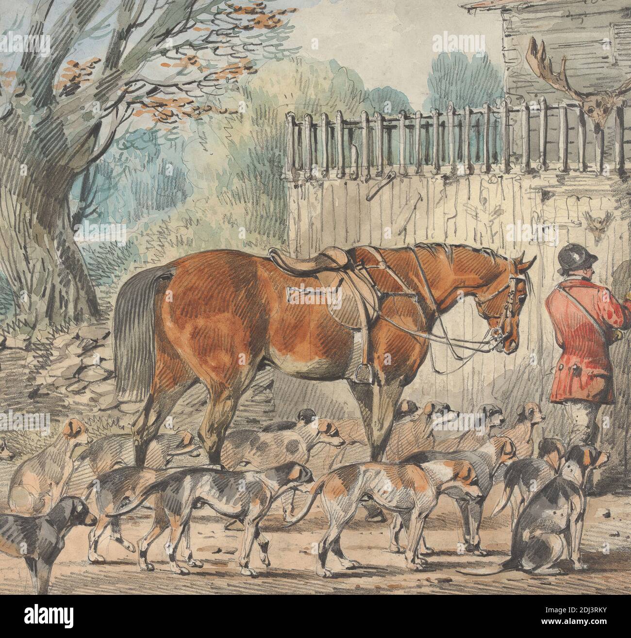 2 man 1 horse