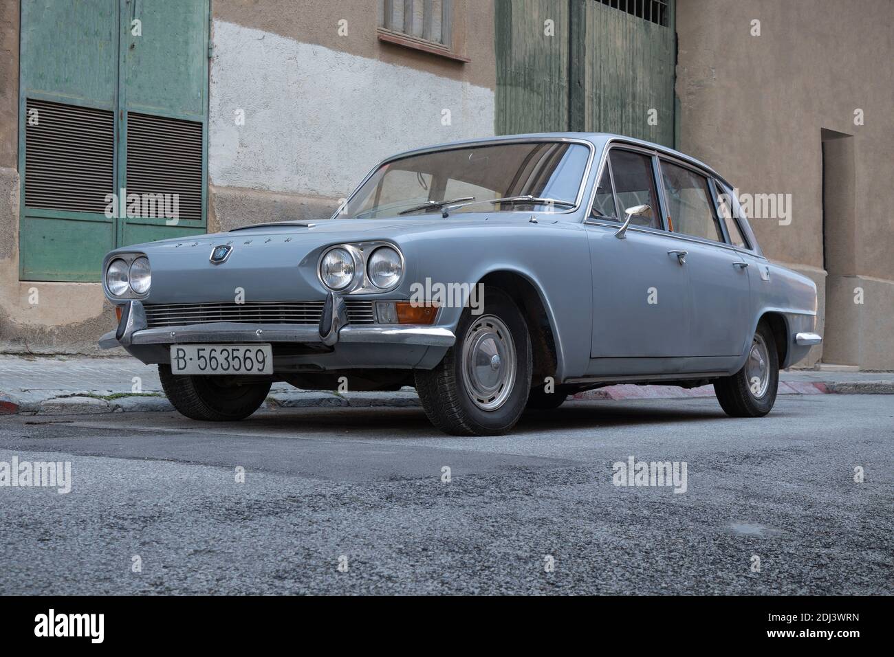 SABADELL, SPAIN-DECEMBER 12, 2020: 1963-1969 Triumph 2000 Mk 1 Saloon (Overdrive) Stock Photo