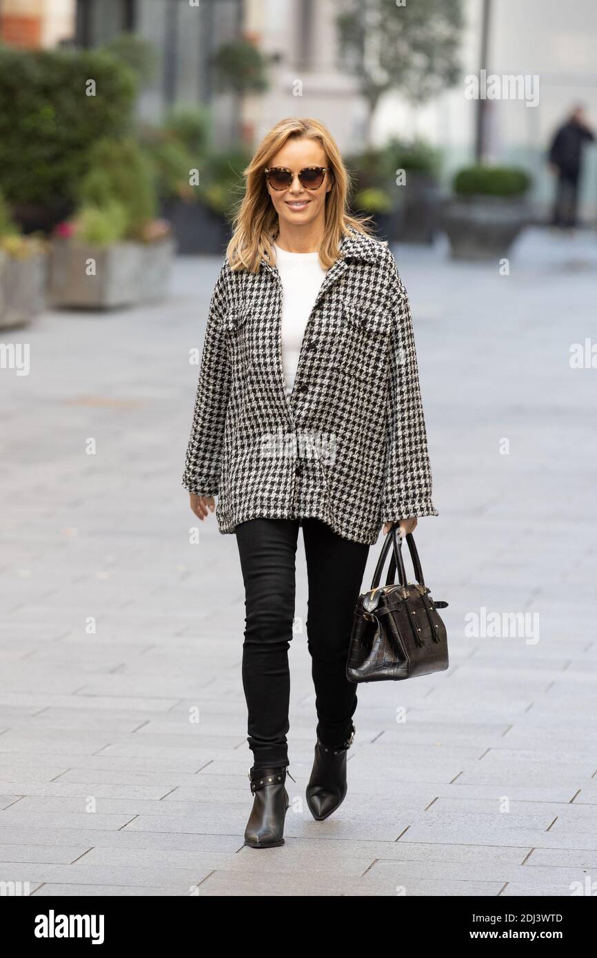 Amanda Holden at Global Radio Studios in Leicester Square Featuring