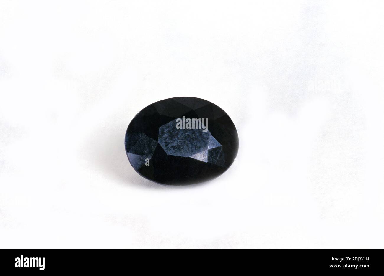 Sapphire against White Background Stock Photo - Alamy