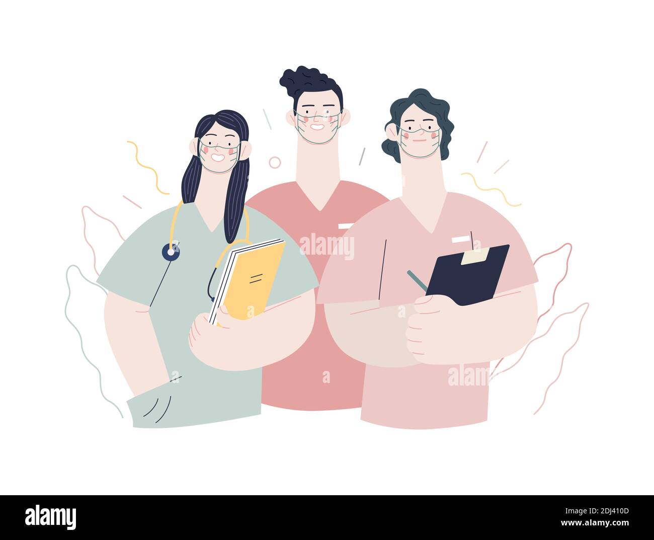 medical-insurance-internship-jobs-modern-flat-vector-concept-digital