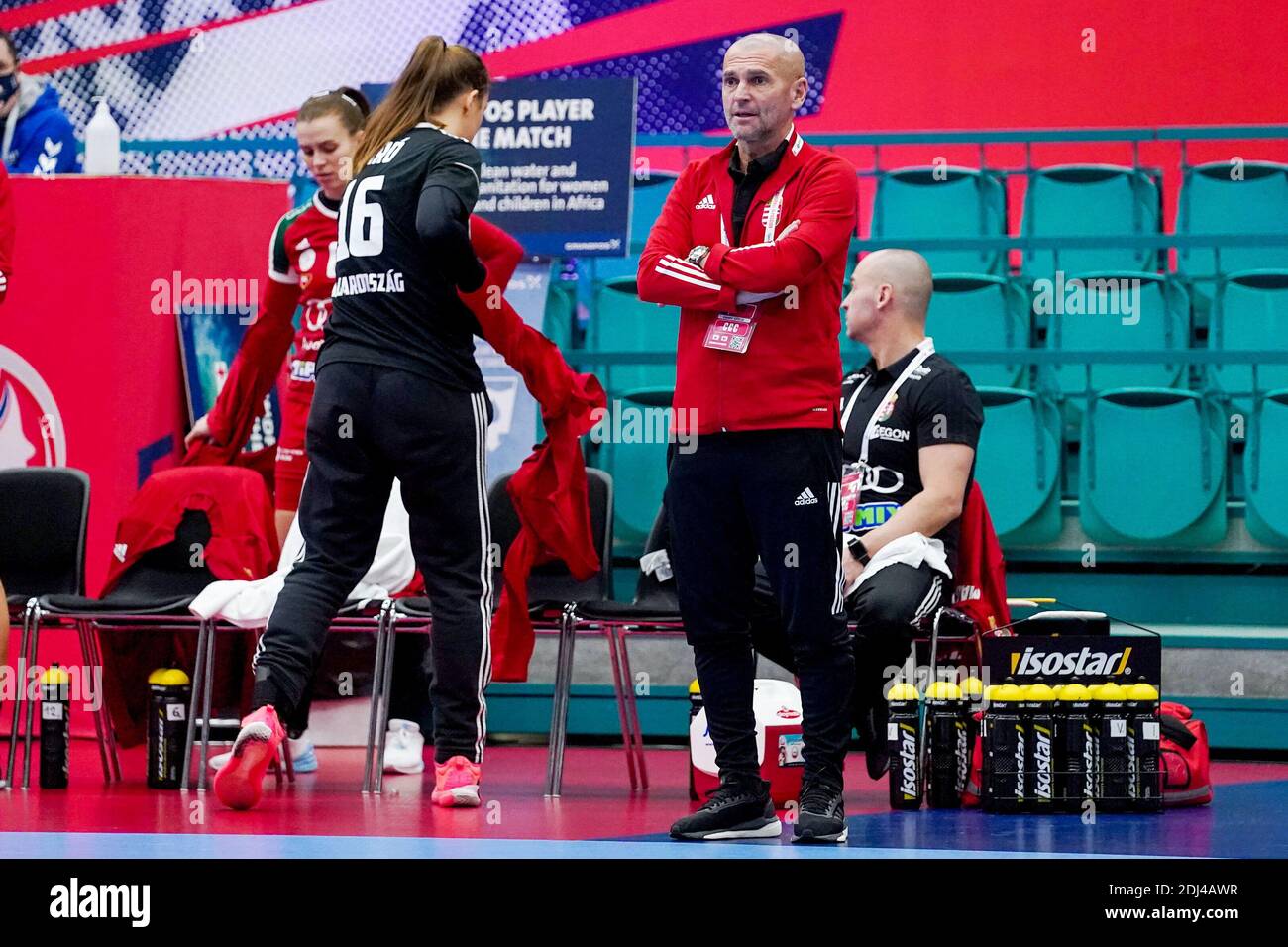 ugunstige Diktere Eastern firo: 12.12.2020 Handball, women, women EM European Championship Germany -  Hungary Coach Gabor Elek of Hungary, coach | usage worldwide Stock Photo -  Alamy