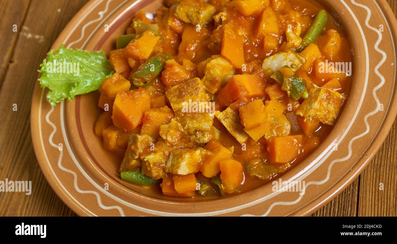 Bopis traditional Filipino dish , pork heart and lungs that are stewed