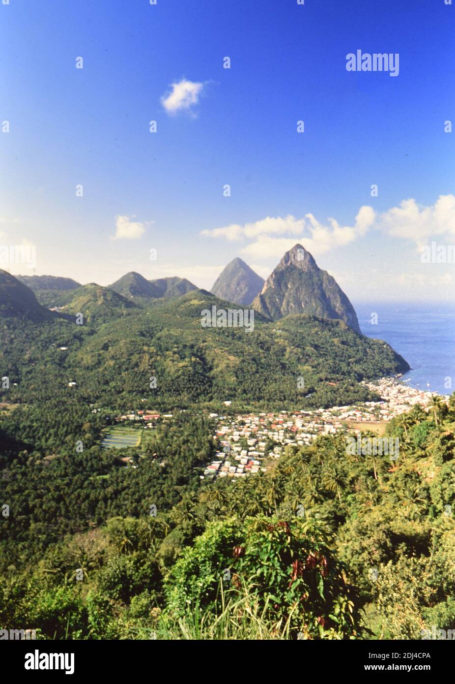 Volcanic plugs 1990s st lucia hires stock photography and images Alamy
