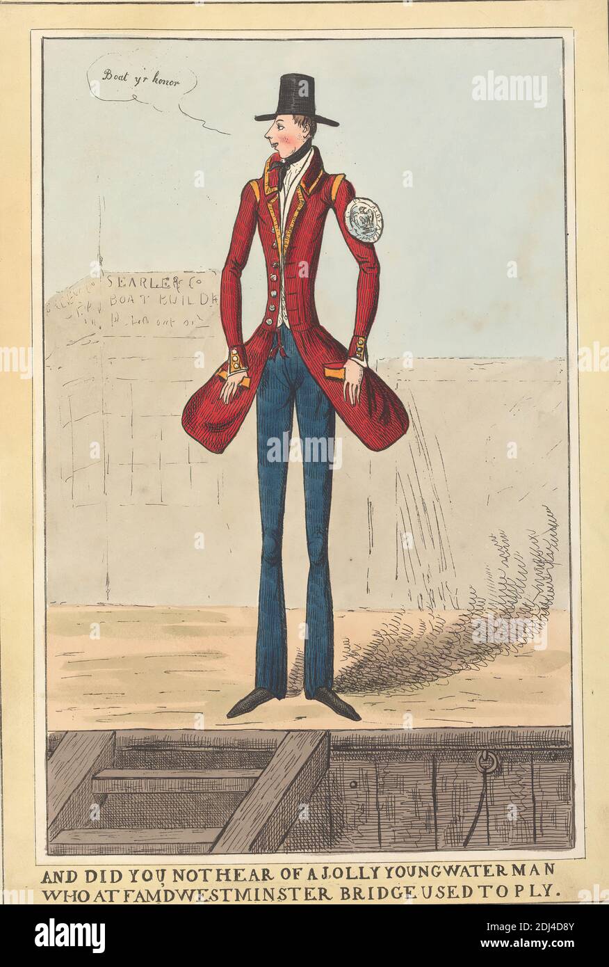 And did you not hear of a jolly young water man who at famd Westminster