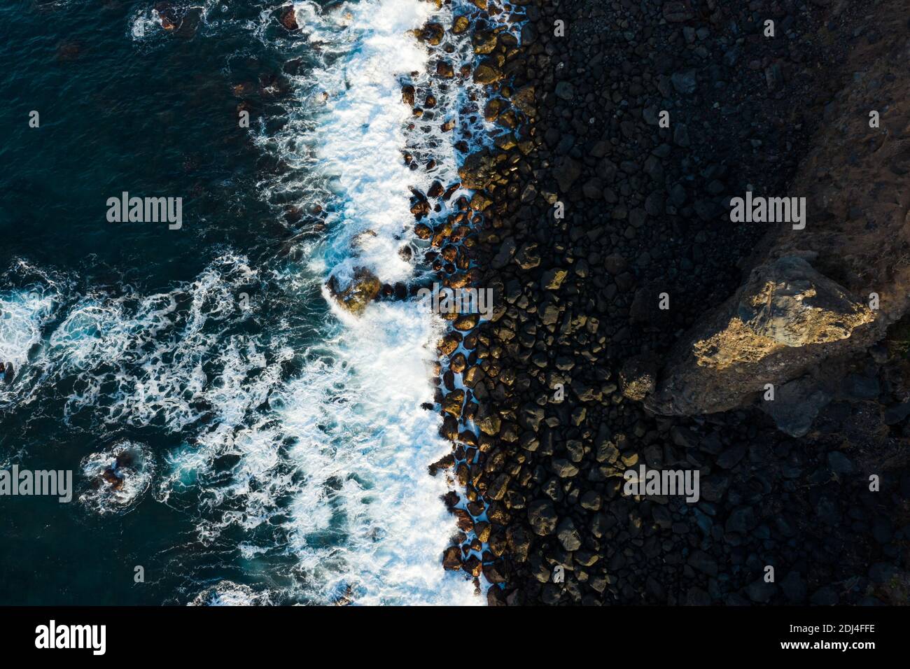 Birds eye view foaming waves hi-res stock photography and images - Alamy