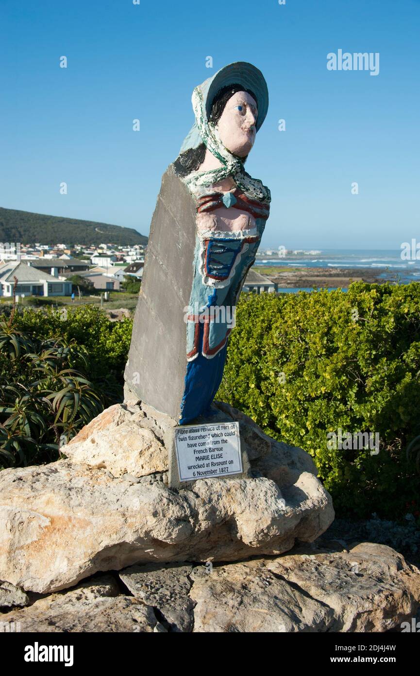 Statue, Agulhas, Western Cape, Suedafrika / Westkap Stock Photo Alamy