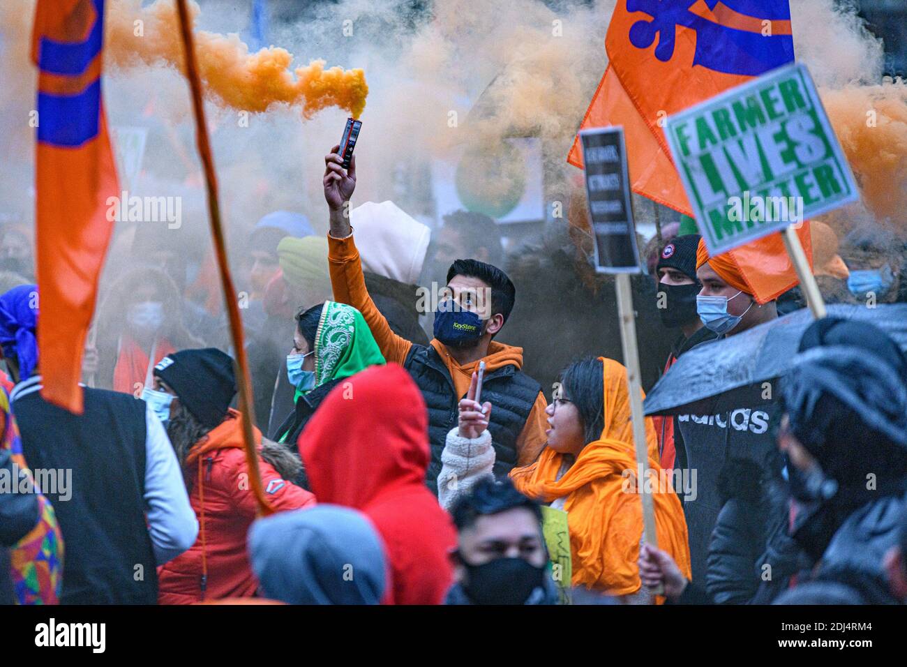 Sikh farmers protest edinburgh hi-res stock photography and images - Alamy