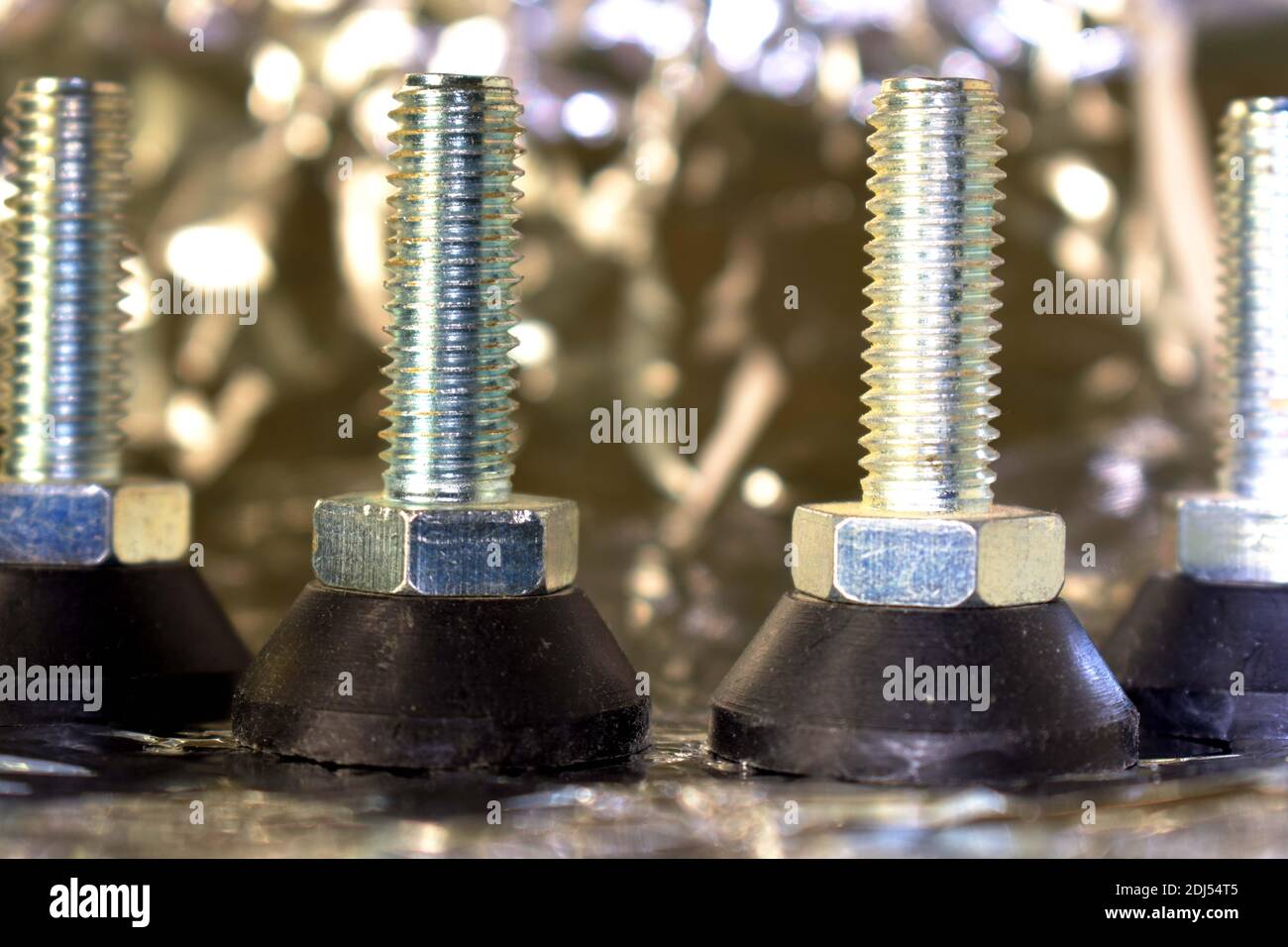 A SIMPLE LEVELER FURNITURE FEET Stock Photo Alamy