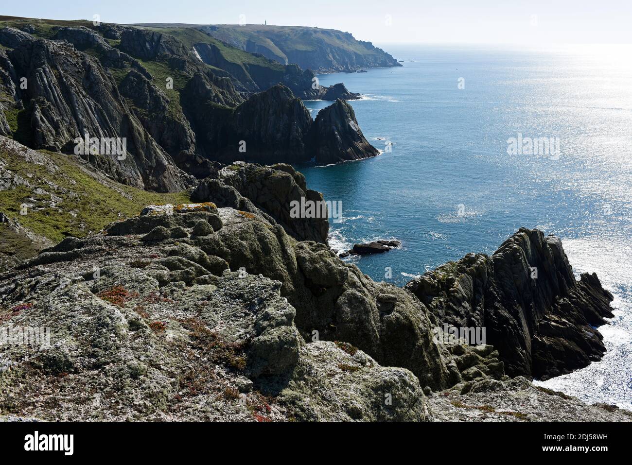 Lundy Island, North Devon, England Stock Photo