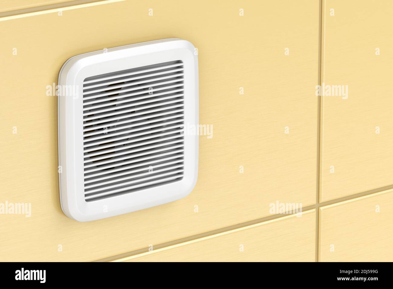 Exhaust fan in the bathroom Stock Photo - Alamy