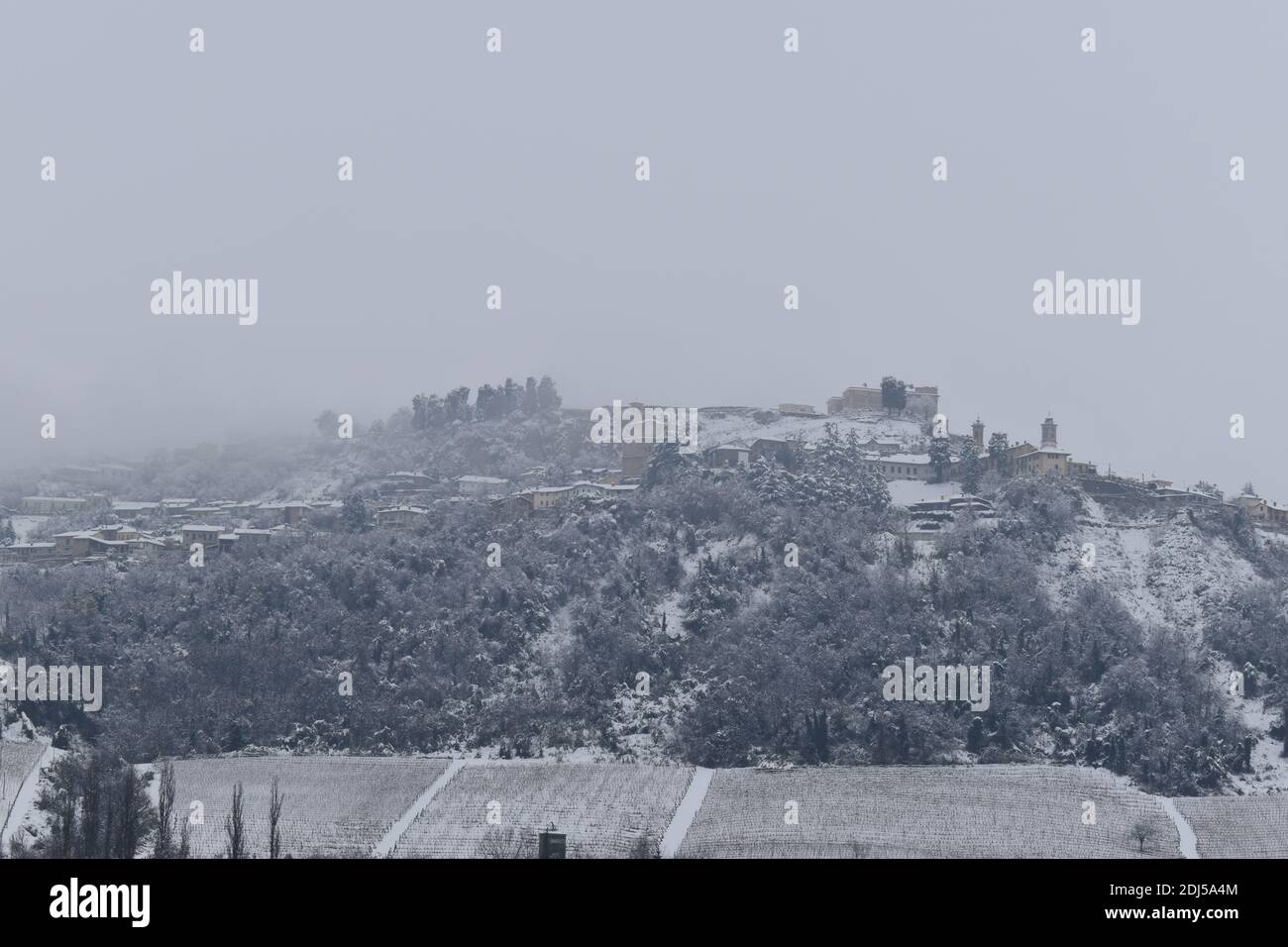 Snowy landscape Stock Photo