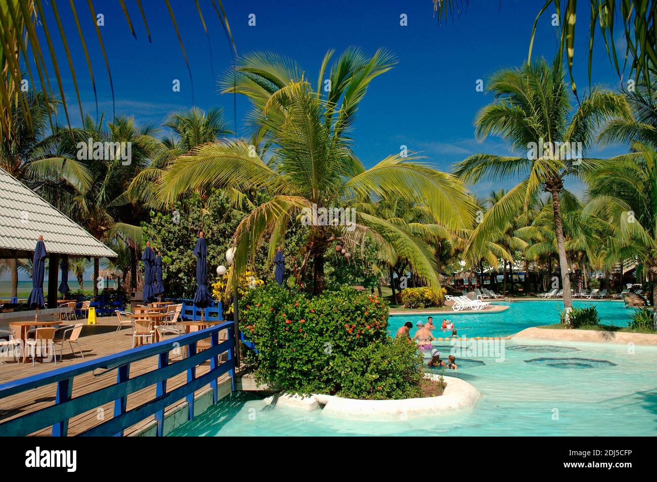Costa Rica, Hotelanlage Fiesta Resort bei Puntarenas Stock Photo