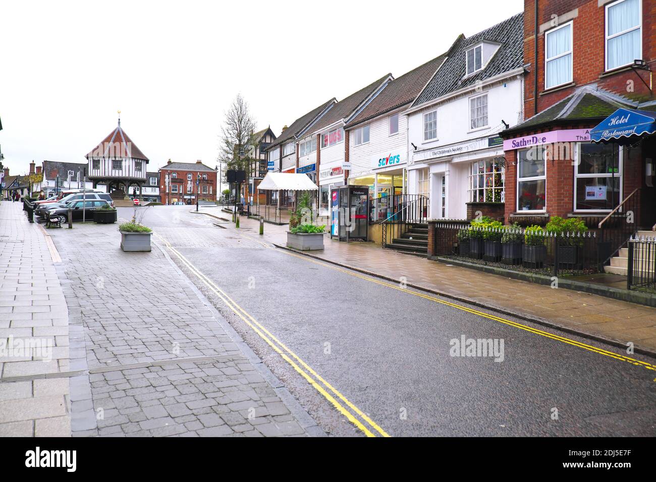 Street In Wymondham Norfolk High Resolution Stock Photography and