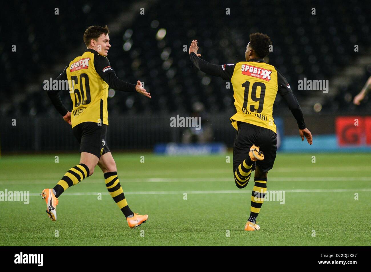 12/13/2020, Bern, Wankdorf Stadium, Soccer Super League: BSC Young Boys ...