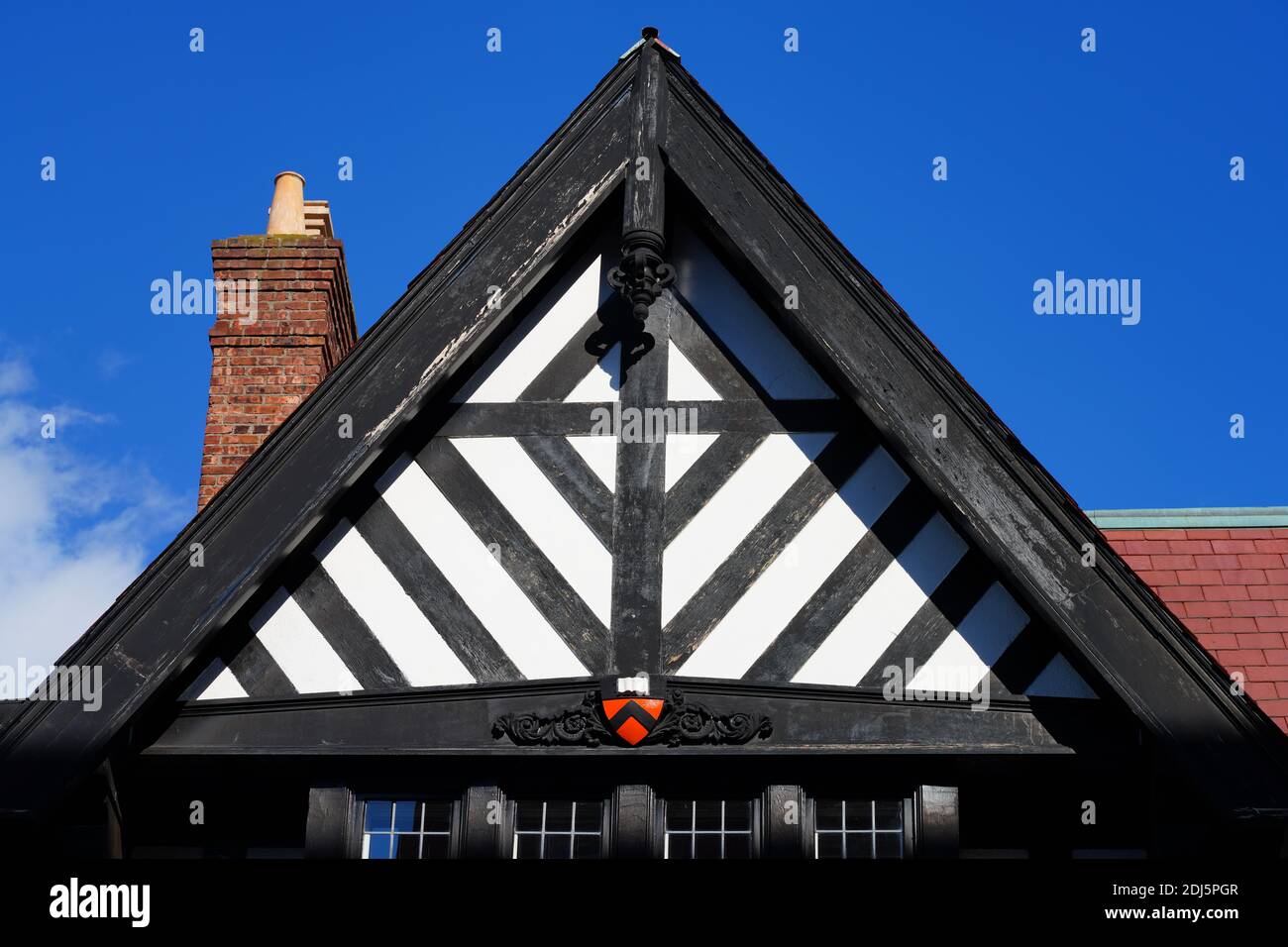 PRINCETON, NJ 30 SEP 2020 View of Hamilton Jewelers, a landmark Tudor