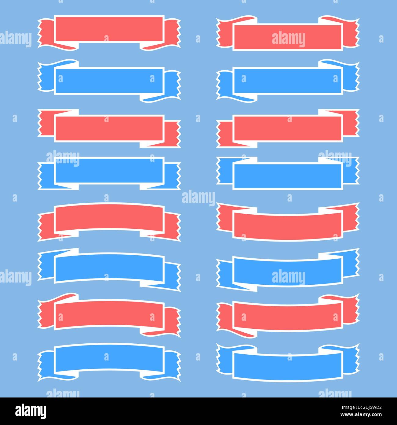 Blue red sash on Stock Vector Images - Alamy