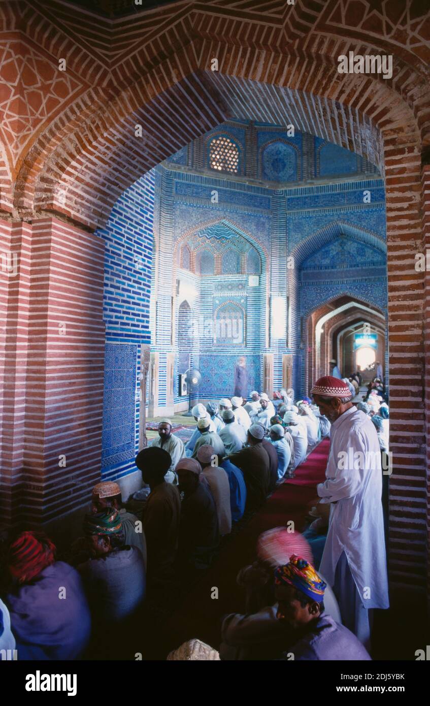 MosqueJamia Masjid of Thatta  ,Sindh ,Pakistan Stock Photo