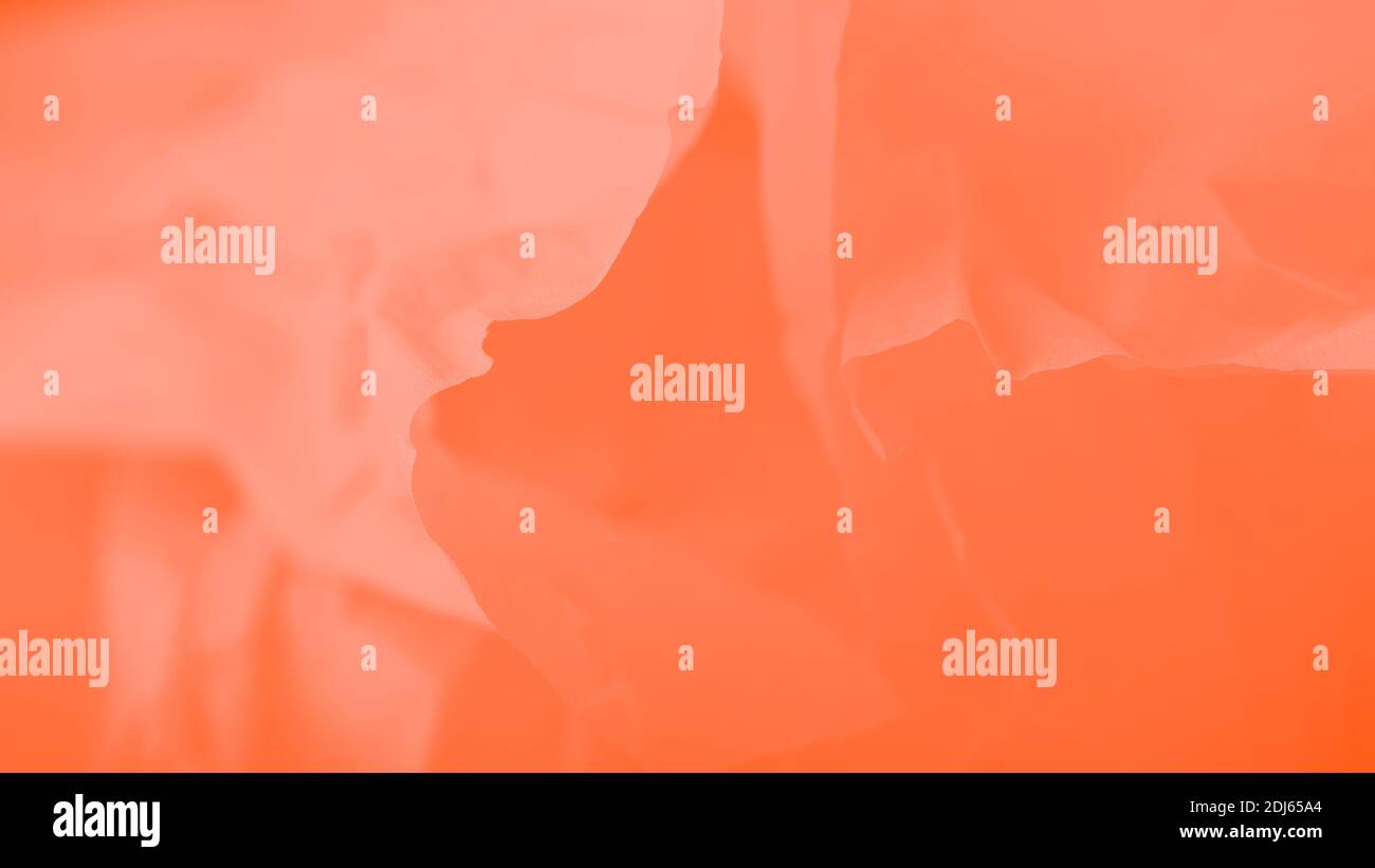 Orange gradient abstract background, soft wrapping paper. Bright orange background Stock Photo