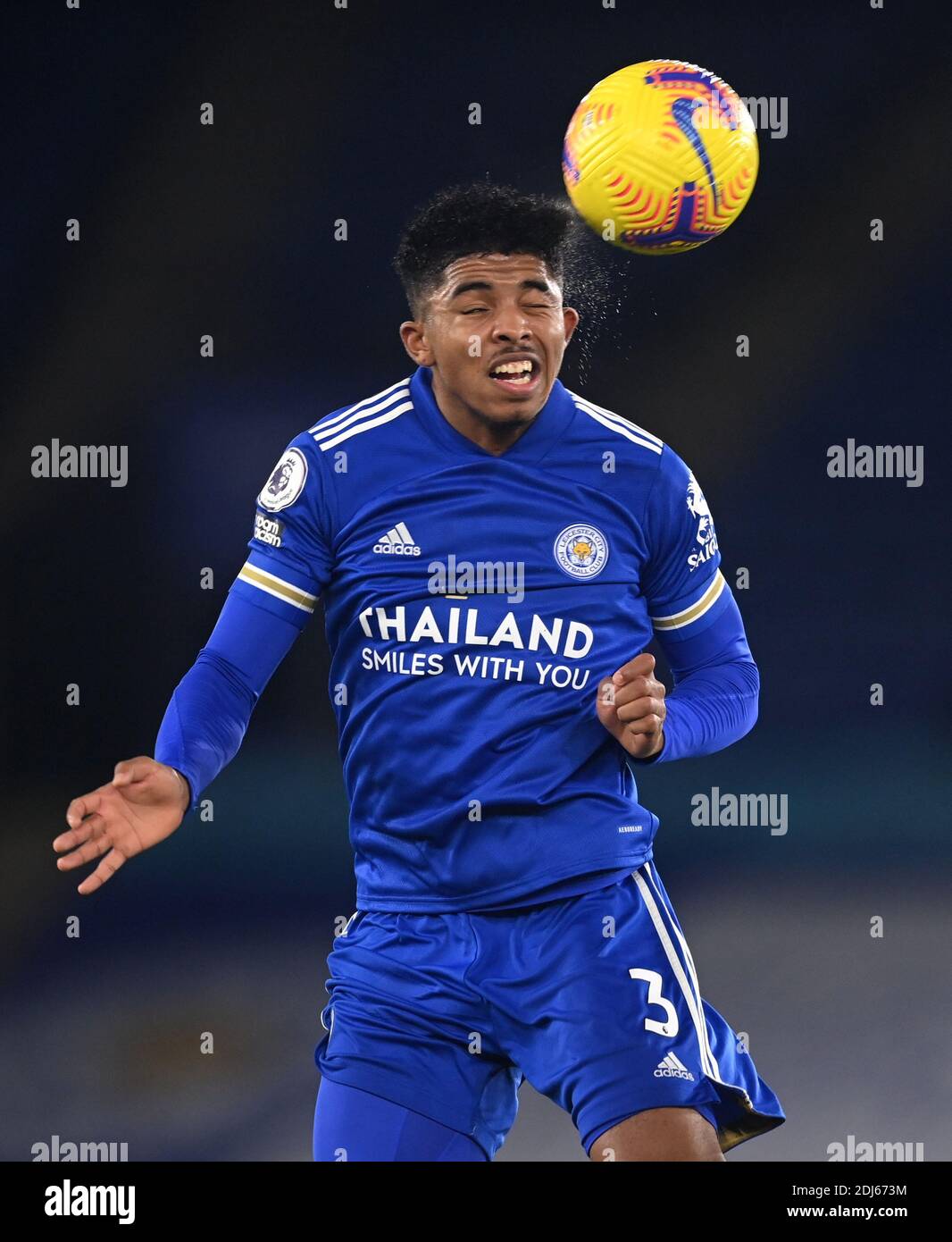 Leicester City S Wesley Fofana During The Premier League Match At The King Power Stadium Leicester Stock Photo Alamy