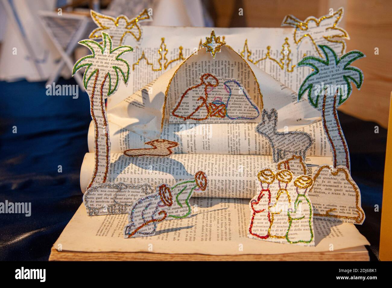 December 13, 2020 Nativity scene at the inauguration of the 100