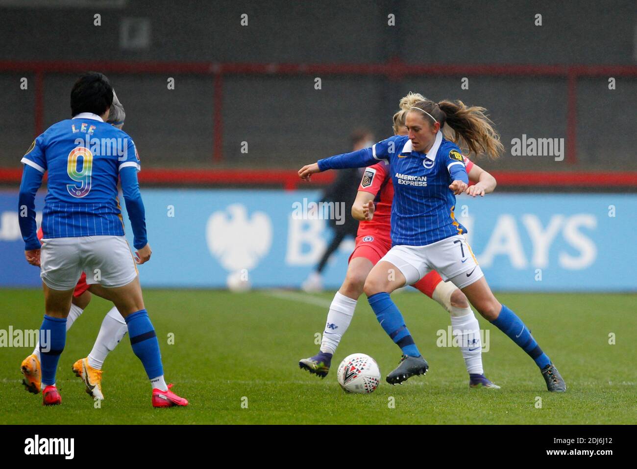 Crawley, UK. 13th Dec, 2020. Aileen Whelan of Brighton Women during the FAWSL match between Brighton and Hove Albion Women and Chelsea Women at The People's Pension Stadium, Crawley, England on 13 December 2020. Photo by Carlton Myrie/PRiME Media Images. Credit: PRiME Media Images/Alamy Live News Stock Photo