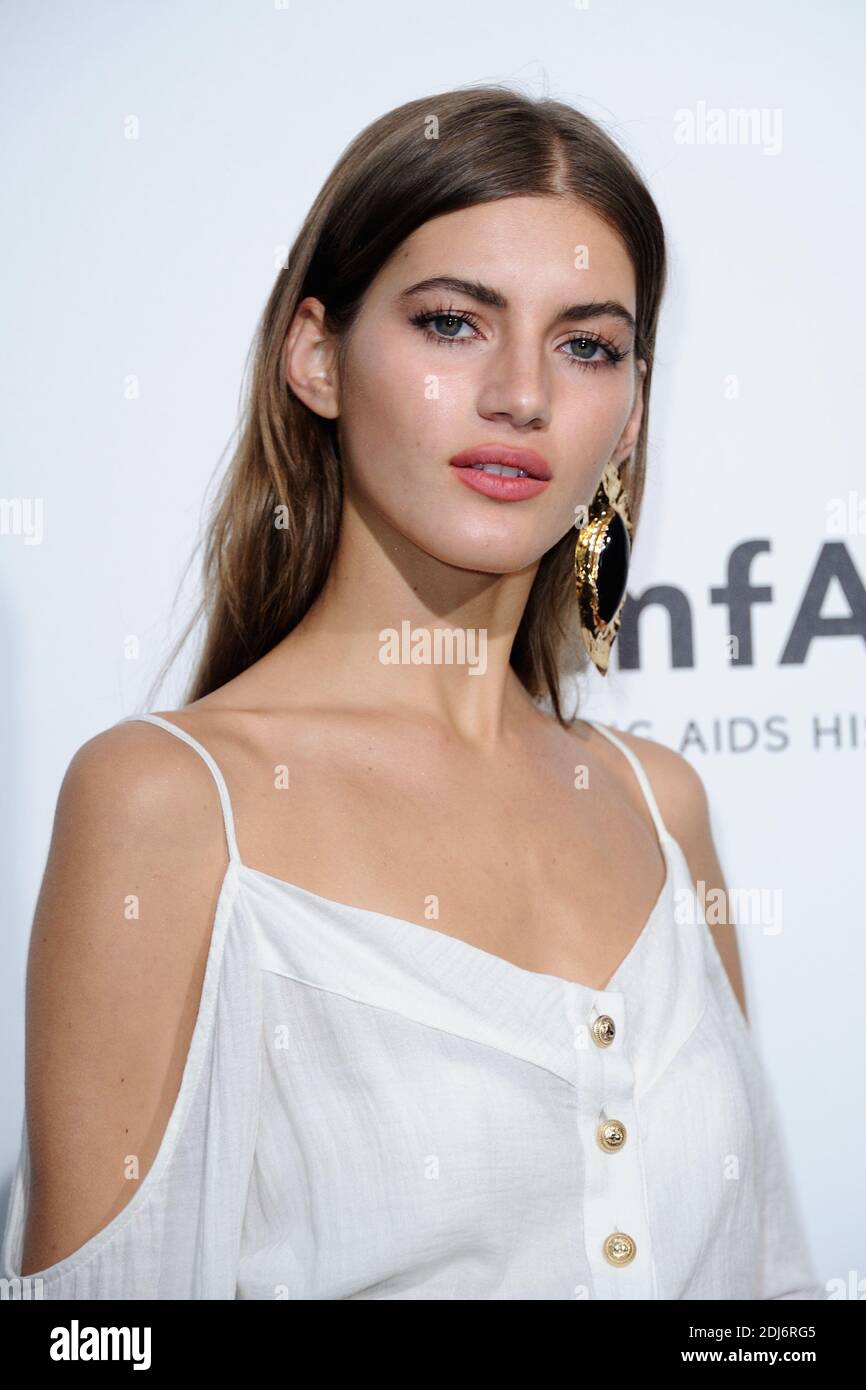 Valery Kaufman attending the Amfar dinner as part of Paris Fashion Week